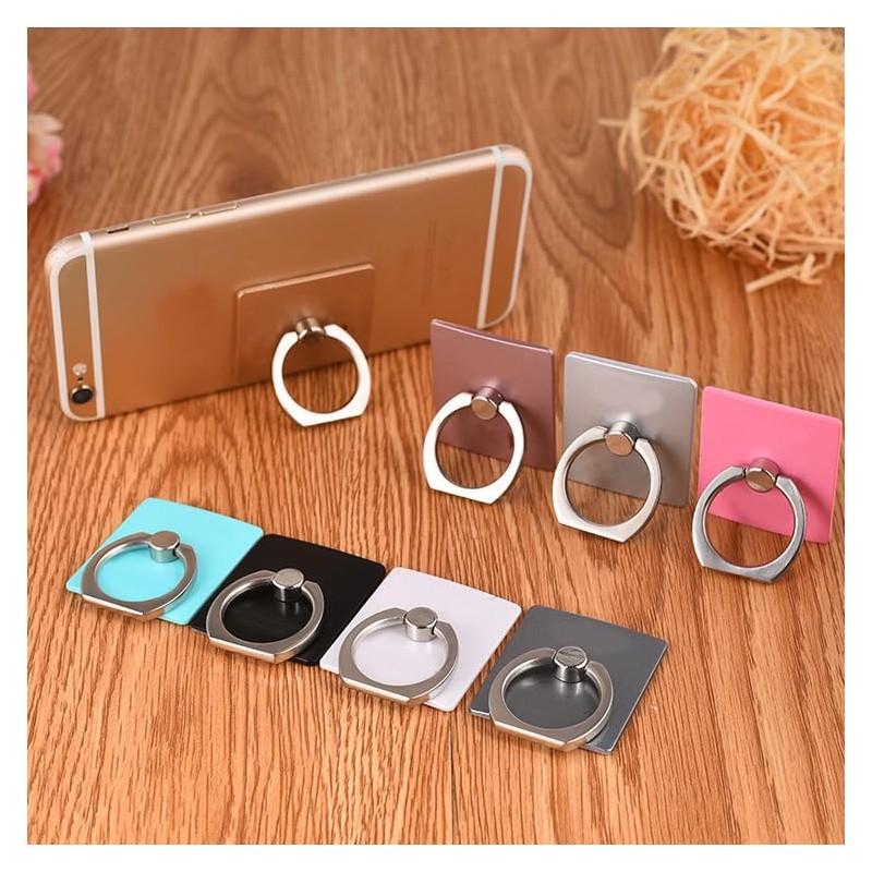 Phone Ring Holder Stand, Cell Phone Grip Mount, 360 Degree