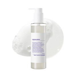 EQQUALBERRY- Limpiador en gel con brillo diario y pH equilibrado, 7,1 fl oz., 210 ml Acabado hidratante, limpieza en gel suave, Corea