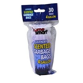 Home Smart Lavender Scented 4 Gallon Garbage Bags