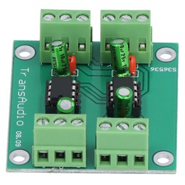 Converter Board DRV134PA Unbalanced to Balanced Low Distortion Dual Channel Stereo Conversion Board