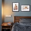 EGOFINE 8x6 Photo Frames Black Set of 2 - Made