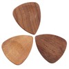 Wood Guitar Pick Holder Set 3 Pcs Wooden Guitar Picks