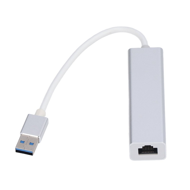 USB 3.0 to Ethernet Adapter 4 in 1 Multiport Multifunction