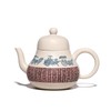SILINE Zisha Teapot,Chinese Genuine Yixing Clay Teapot 7.4 Oz, Infuse
