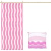 just be... Microfibre Beach Towel Gym Towel - Lightweight Compact