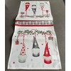 khevga Table Runner Christmas Gnome Christmas 140 x 40 cm
