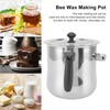 Bee Wax Melting Pot Stainless Steel Heatproof Durable Beekeeping Wax