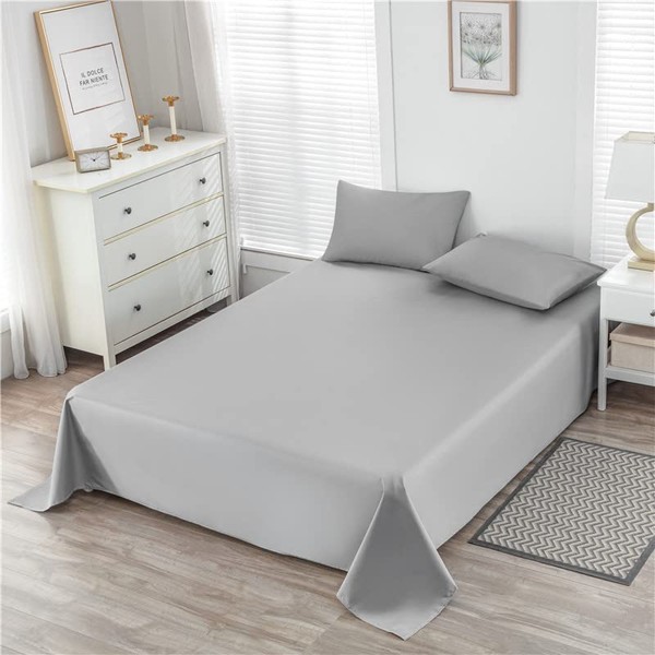 Waterproof Bed Sheet Flat Sheets Lightweight, Mattress Protector Sheet for