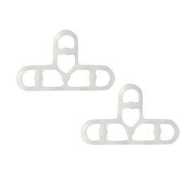 10mm 100pcs Masonry Spacer Beads Wall Spacers Stone Wall Spacers Brick Paving Tile Levelling System Clips (Transparent Color)