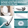 Enhon 2 Pack Universal Toilet Flush Handle Replacement Kit, Compatible