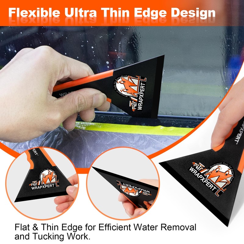 WRAPXPERT Window Tinting Tools for Windshield/Rear Glass Film Install and