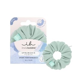 invisibobble Scrunchie Power All In One 1er Pack I Elegantes Haaraccessoire mit integriertem Reißverschlussfach I POWER-Spirale, HairLoveTech