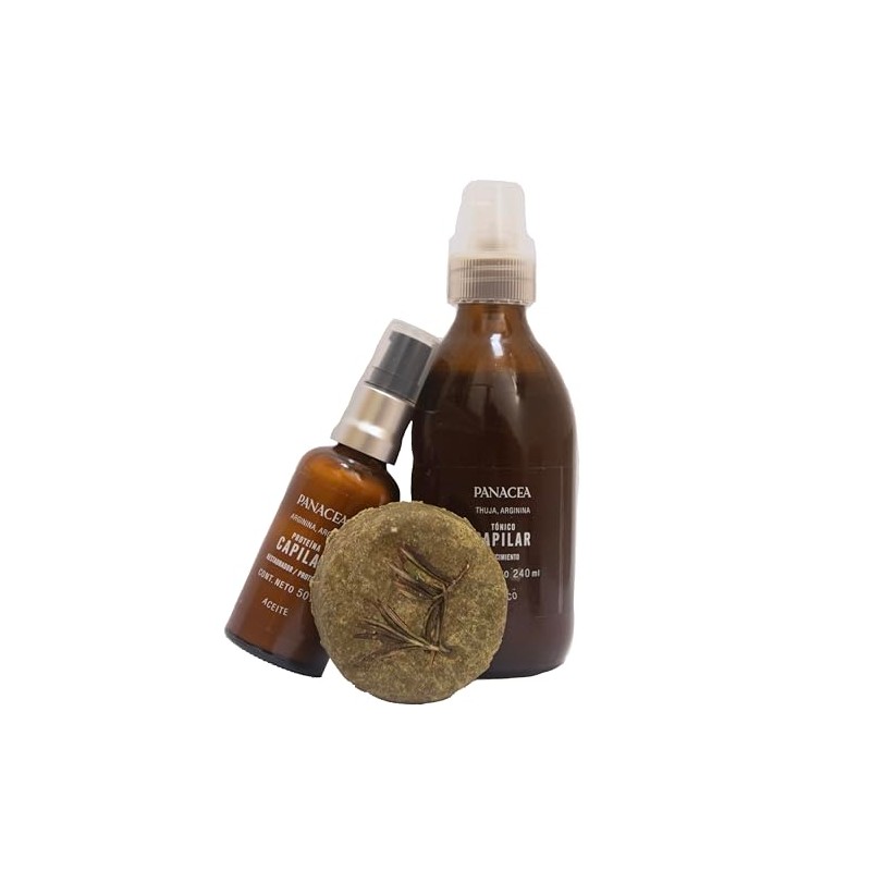 KIT CAÍDA Y CUIDADO DEL CABELLO PROTEÍNA CAPILAR 50ml TÓNICO