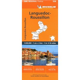 France: Languedoc-Roussillon Map 526