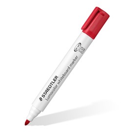 STAEDTLER 351-4 Lumocolor Whiteboard Marker Bullet Tip -Orange (Box of 10)