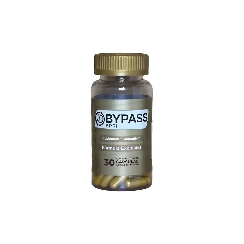 Bypass Bpri 30 Cap Inhibidor De Apetito 100 Natural Sin