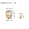sourcing map 12 Pieces Ball Post Head Button Studs with
