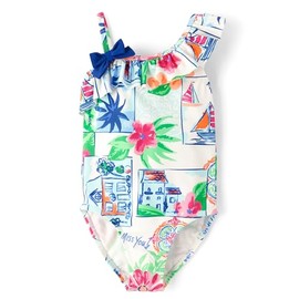 Gymboree,Girls,and Toddler One Piece Swimsuit,Bon Voyage,3T