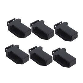 WOONEKY 6pcs Invisible Door Rebounder Magnetic Push Latch for Hidden Cabinets Closet Latch Safe Rebound Catch Lock Wardrobe