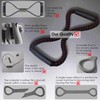 Figure 8 Resistance Band, 30 lbs Latex with Nylon Shield,