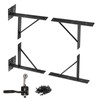 Mofeez Gate Corner Brace Bracket No Sag Kit for Shed
