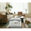 Dog Playpen Bottom Pad and Mesh Top Cover fit 36"