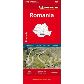 Michelin Romania Map 738 (Maps/Country (Michelin))