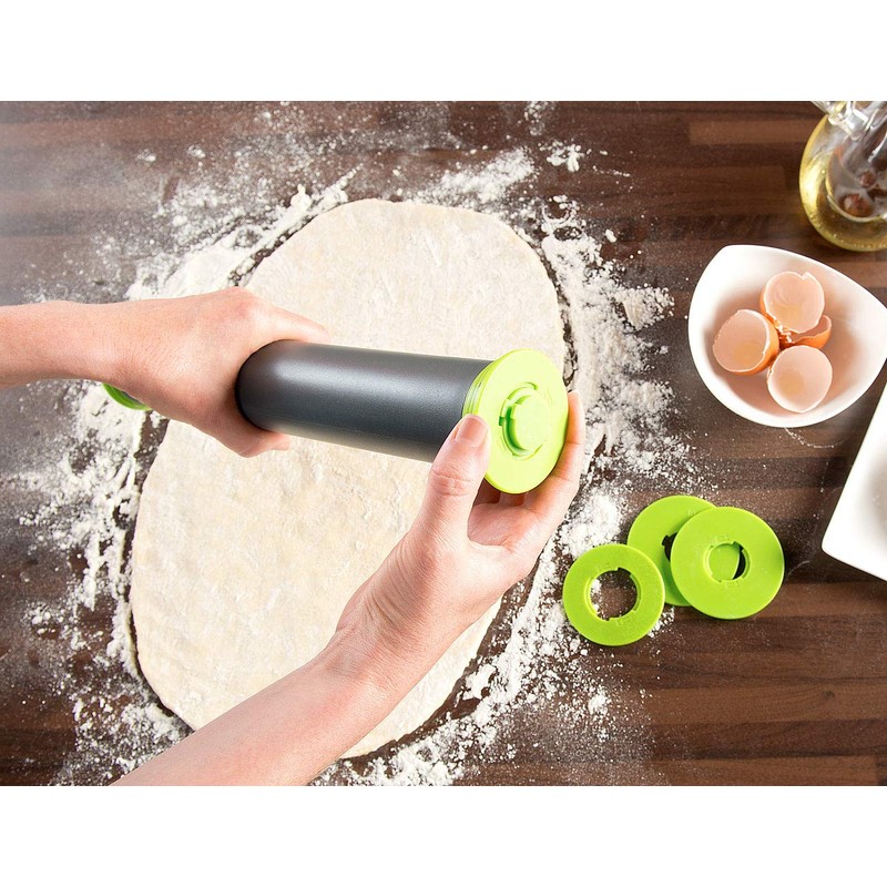 Rosenstein & Söhne Rolling Pin for Baking: Set of 4