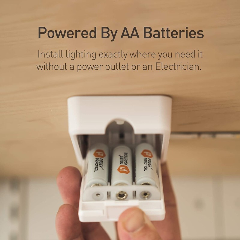 POWER PRACTICAL Luminoodle Under Cabinet Lighting – Click LED Light
