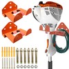 Taeoox Garage Organizer Weedeater Hanger, Garage Storage Trimmer Rack Shed