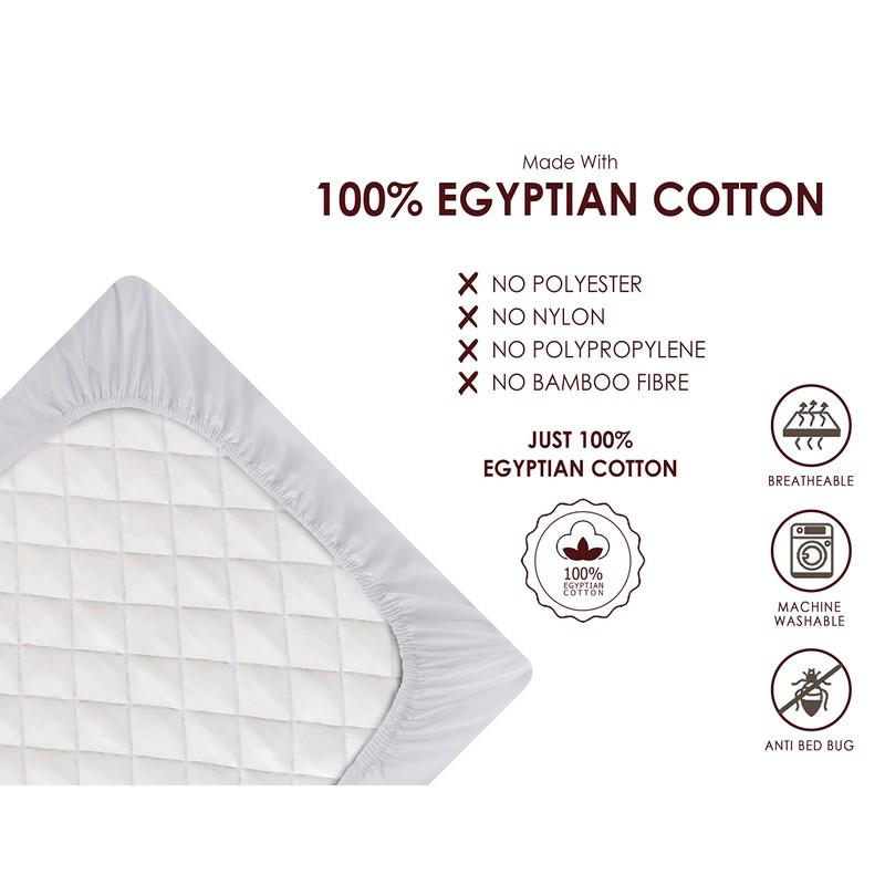 Hajran Linen – 100% Pure Cotton Pack of 2 Cot