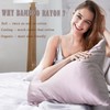 TELUS Pillow Cases Queen Size 2 Pack, Bamboo Rayon &