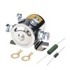 Max 300A Heavy Duty Solenoid Relay Nickel-Plating For Golf Carts,