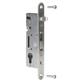 Locinox Mortise Lock with 35 mm Mandrel Size Aluminium/Wood