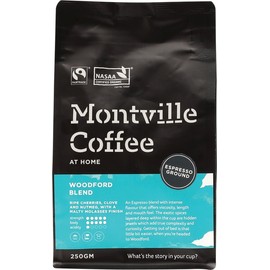 Montville Coffee Woodford Blend Ground for Espresso 250g