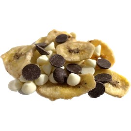 Callebaut Delicious Callebaut Belgian Bakers Dark White Chocolate Callets & Banana Chips - 8oz