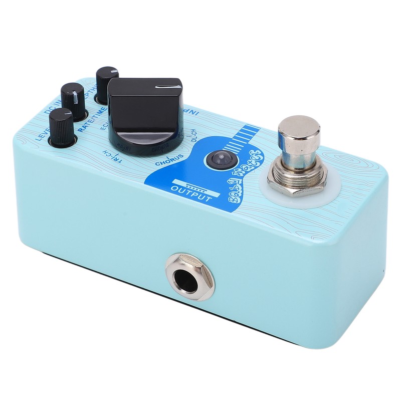 Acoustic Guitar Effect Pedal Baby Water Delay Chorus 5 Gears