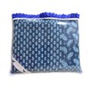 Mango Gifts Indigo Color Hand Block Printed Kantha Quilt, Queen