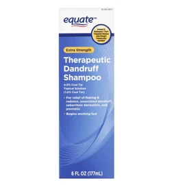 NEW EXTRA STRENGTH Equate T-Gel Shampoo Compare to Neutrogena T/Gel 1% Coal Tar
