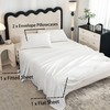 STFRBTH Twin Bed Sheet Set - 4 Piece Brushed Microfiber
