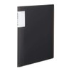 Kokuyo NVT520D Novita File Manual Fixed A4 16 Pockets, Black