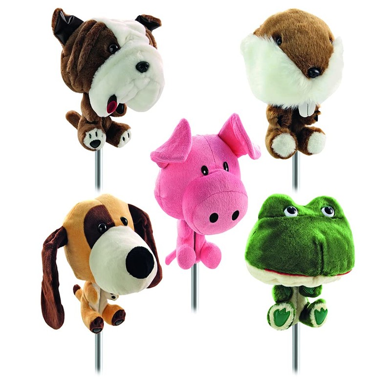 Longridge Club Hugger Golf-Schlägerkopfhülle, Grün – Frosch