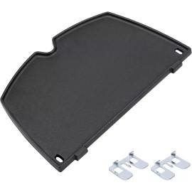 6559 Cast Iron Griddle for Weber Q200 Q220 Q240 Q260 Q2000 Q2200 Q2400 Gas Grill