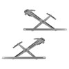 TRQ Front Manual Window Regulator Set Compatible with 1986-1995 Suzuki