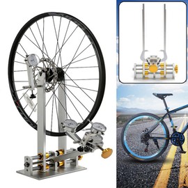 LYNICESHOP Wheel Truing Stand, 10"-29" Bicycle Wheel Truing Stand Bike Hub Maintenance Platform Repair Tool Kit Professional Bicycle Wheel Repair Truing Bearing Stand