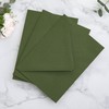 PONATIA 50PCS A7 Euro Flap Envelope, 5.25 x 7.25'' Olive