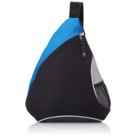 eBuyGB Monostrap Triangle Rucksack School and College Bag,Blue