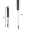Telescoping Duster, Microfiber Dusters, 100" Extendable Cobweb Duster, Scratch-Resistant Cover,