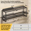 YYR Heavy Duty Power Tool Organizer with Charging Station, Cordless