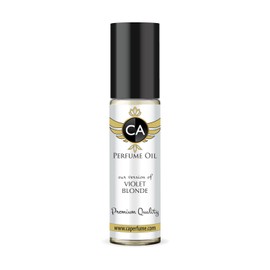 CA Perfume Impression of Tom F Violet Blonde For Women Replica Fragrance Body Oil Dupes Alcohol-Free Essential Aromatherapy Sample Travel Size Concentrated Long Lasting Attar Roll-On 0.3 Fl Oz/10ml